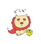 ブタじゃないよ、シーサーだよ。（個別スタンプ：34）