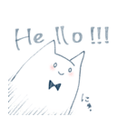日常使いできる ねこ？のスタンプ（個別スタンプ：1）
