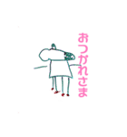 いずみ(5さい)のらくがき（個別スタンプ：4）