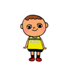 touch rugby (boy)（個別スタンプ：2）