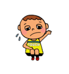 touch rugby (boy)（個別スタンプ：10）