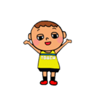 touch rugby (boy)（個別スタンプ：13）