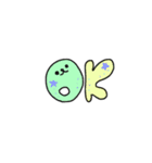 ゆる✩︎⡱あいさつ①（個別スタンプ：7）