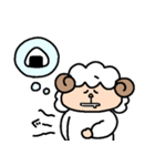 毎日使えるひつじさんスタンプ♪2（個別スタンプ：4）