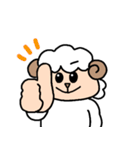 毎日使えるひつじさんスタンプ♪2（個別スタンプ：19）