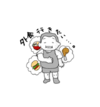 流行のアレのせいでできないスタンプ（個別スタンプ：5）