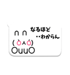 かわいい顔文字2@choco（個別スタンプ：23）