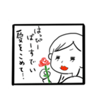 働く女子用スタンプ（個別スタンプ：13）