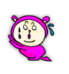 ぴんくま！（個別スタンプ：10）