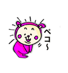ぴんくま！（個別スタンプ：32）
