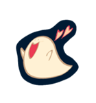 ふわっとおばけ（個別スタンプ：4）
