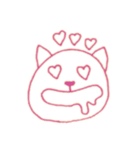 しんぷるにゃんこ。（個別スタンプ：3）