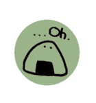 おにぎりに語彙力はない。（個別スタンプ：16）