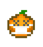 ピクセルみかん（個別スタンプ：22）