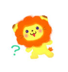 LION CUB MANE WIG！（個別スタンプ：6）