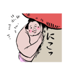 きのこと力士（個別スタンプ：9）