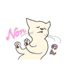 おフランスかぶれのねこ（個別スタンプ：5）