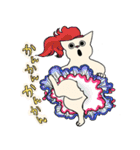 おフランスかぶれのねこ（個別スタンプ：8）