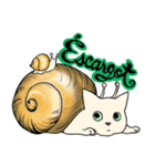 おフランスかぶれのねこ（個別スタンプ：15）