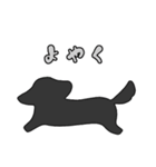I♡ダックスフント（個別スタンプ：28）