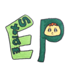 おもしろ文字スタンプ（個別スタンプ：1）