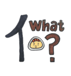 おもしろ文字スタンプ（個別スタンプ：10）