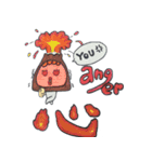 おもしろ文字スタンプ（個別スタンプ：33）