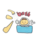 おもしろ文字スタンプ（個別スタンプ：35）