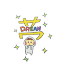 おもしろ文字スタンプ（個別スタンプ：38）