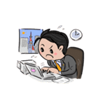 サムライたちの金曜日（個別スタンプ：9）