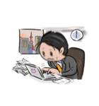 サムライたちの金曜日（個別スタンプ：10）