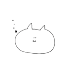 しろねこリリィ（個別スタンプ：3）
