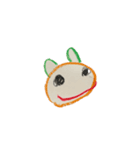 いっちゃん（3歳）のお絵かき。（個別スタンプ：4）