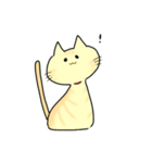 なんとも言えないねこたち。2（個別スタンプ：1）