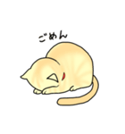 なんとも言えないねこたち。2（個別スタンプ：5）