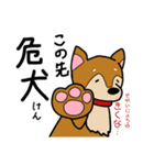 ゆるゆる犬のまいにち（個別スタンプ：4）