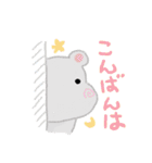 やさしいカバさんの手描きスタンプ2（個別スタンプ：5）