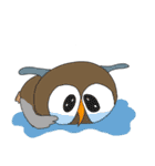 フクロウのメッセージ（個別スタンプ：31）