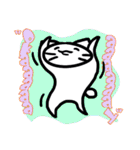 flat cat's daily life 英語版（個別スタンプ：5）