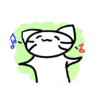 flat cat's daily life 英語版（個別スタンプ：11）