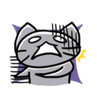 flat cat's daily life 英語版（個別スタンプ：13）
