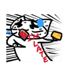 flat cat's daily life 英語版（個別スタンプ：14）