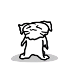 flat cat's daily life 英語版（個別スタンプ：17）