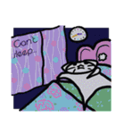 flat cat's daily life 英語版（個別スタンプ：27）