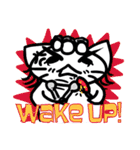 flat cat's daily life 英語版（個別スタンプ：33）
