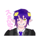 オリキャラすたんぷでござる（個別スタンプ：4）