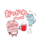 しもぶくれーず（個別スタンプ：13）
