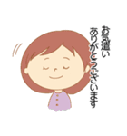 気持ちが伝わる大人かわいいスタンプ（個別スタンプ：10）