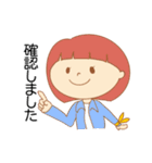 気持ちが伝わる大人かわいいスタンプ（個別スタンプ：33）