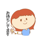 気持ちが伝わる大人かわいいスタンプ（個別スタンプ：40）